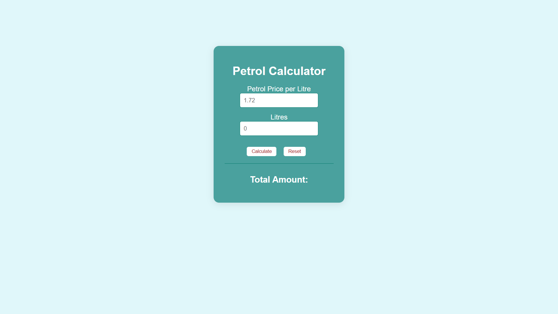 petrol calculator